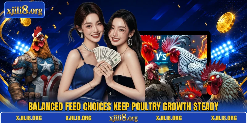 Balanced feed choices keep poultry growth steady Balanced feed choices keep poultry growth steady