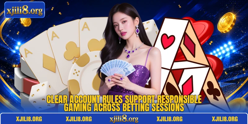 Clear account rules support responsible gaming across betting sessions