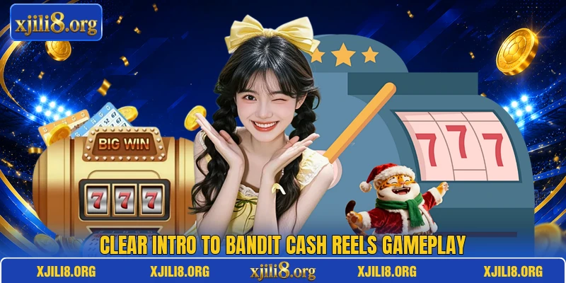 Clear intro to Bandit Cash Reels gameplay Clear intro to Bandit Cash Reels gameplay