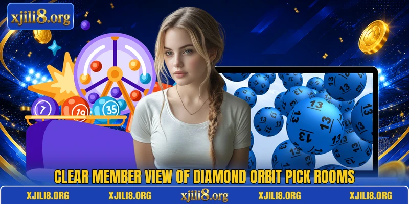 Clear member view of Diamond Orbit Pick rooms