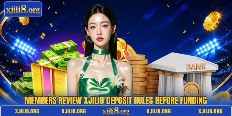 Members review XJili8 deposit rules before funding