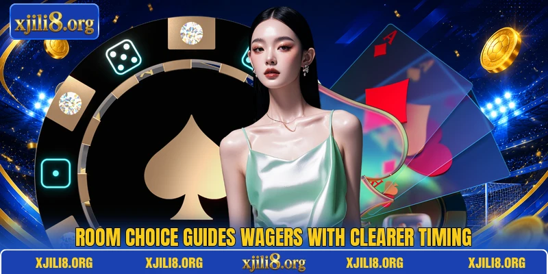 Room choice guides wagers with clearer timing