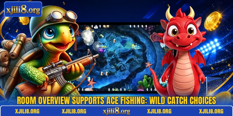 Room overview supports Ace Fishing: Wild Catch choices Room overview supports Ace Fishing: Wild Catch choices
