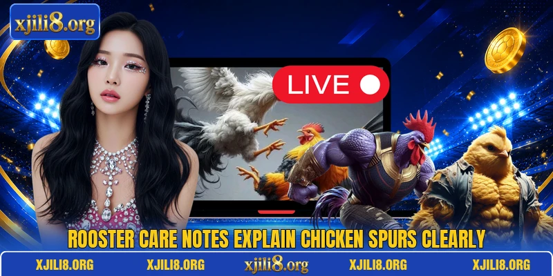 Rooster care notes explain chicken spurs clearly Rooster care notes explain chicken spurs clearly